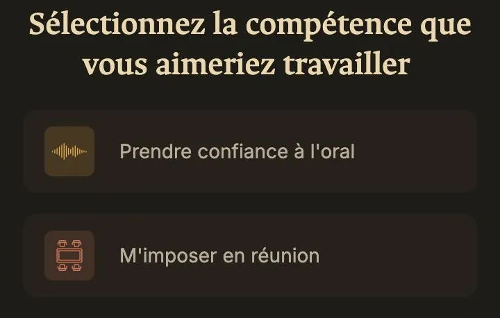 Le haut d’un écran&nbsp;: un titre en Ancizar Serif, puis deux lignes en Inter.